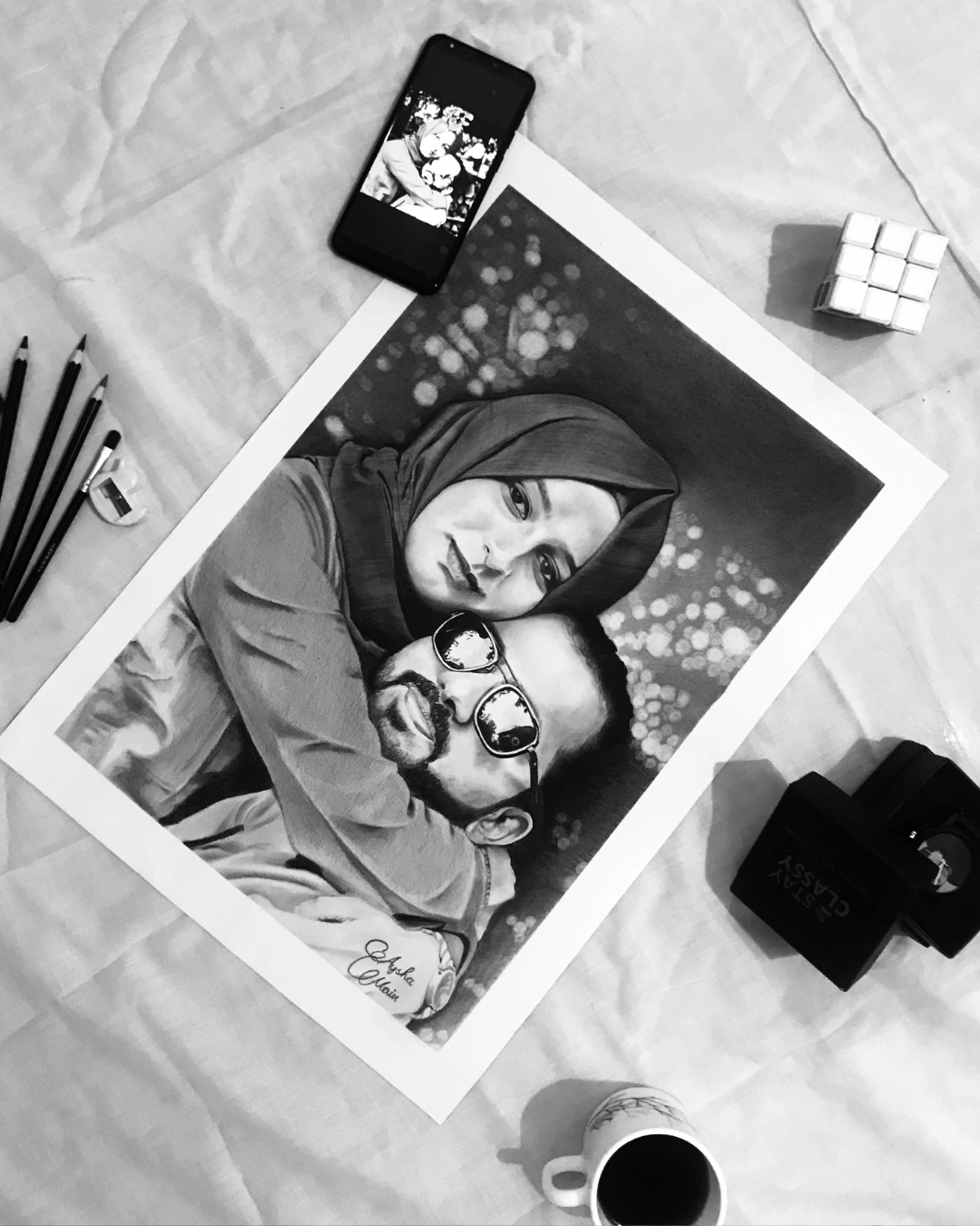 my portrait drawing 3